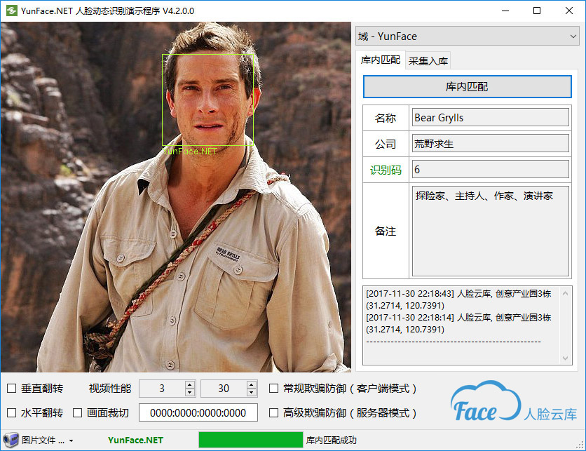 人脸云库概要框架